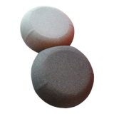Set of 2 allermuir pebble poufs