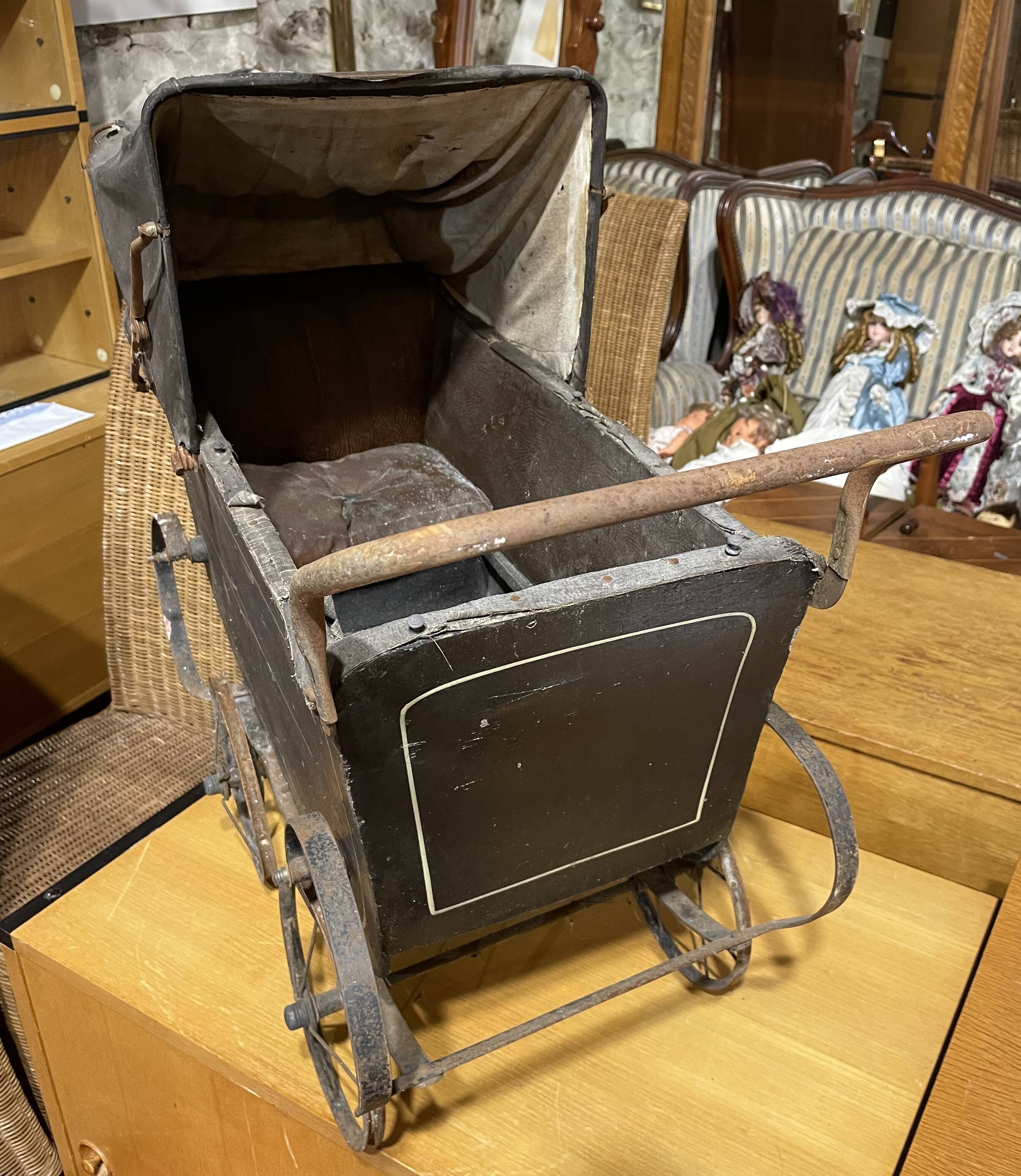 Konges Sløjd Landau/Poussette de poupée Vintage - Pliable - Citron