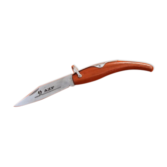 Folding pocket knife with ram Blade stamped AZF