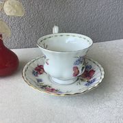 Royale Albert Flower of the month tea cups - Flower of the month August