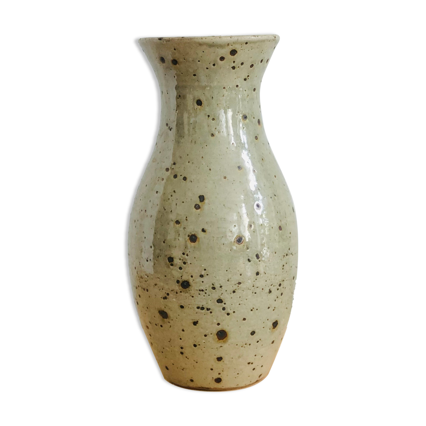 Vintage pyrite sandstone vase