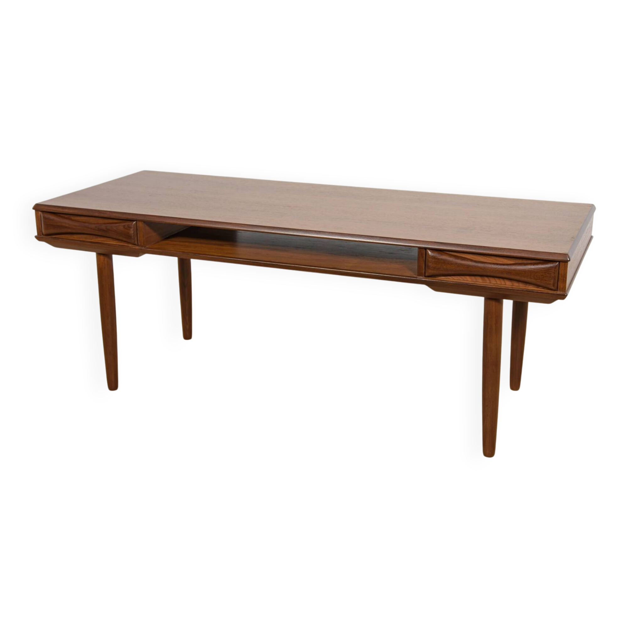 Mid-Century Teak Coffee Table, Denmark, 1960s