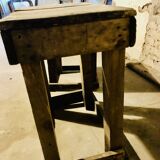 Set of 2 rustic coffee tables from the 1930s