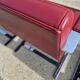 Set 4 - red chrome Brno armchair flat bar- Ludwig Mies vd Rohe bauhaus