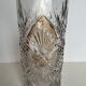 Bohemian crystal vase