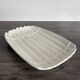 Vintage White Ceramic Asparagus Dish