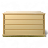 Willy Rizzo chest of drawers for Mario Sabot, 1970s.