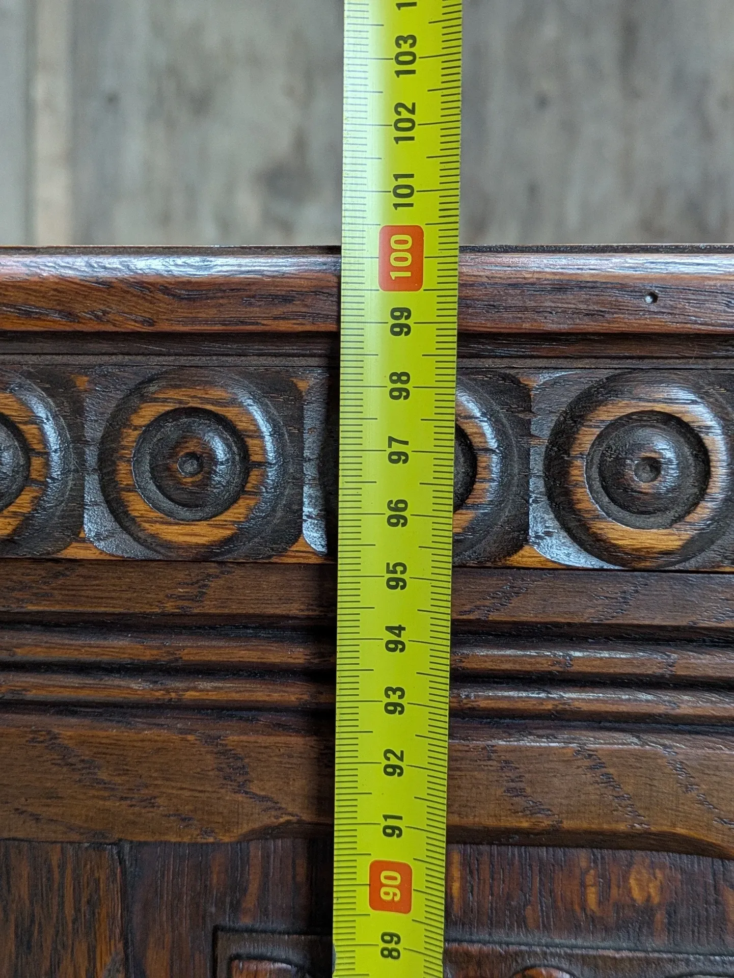 English high chest of drawers
