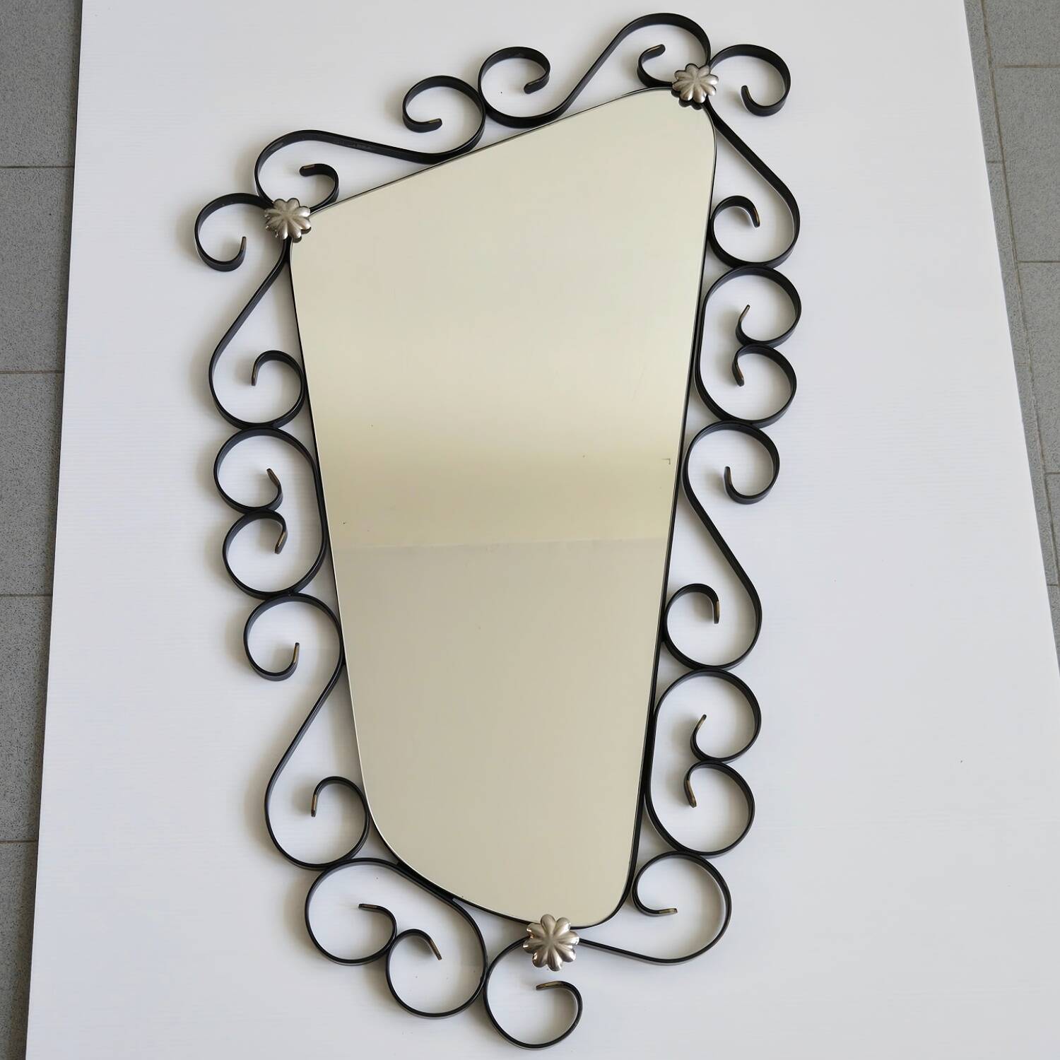 Vintage mirror 90x54 cm 1960