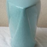 Triangular ceramic vase