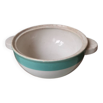 Vintage tureen bowl with ear