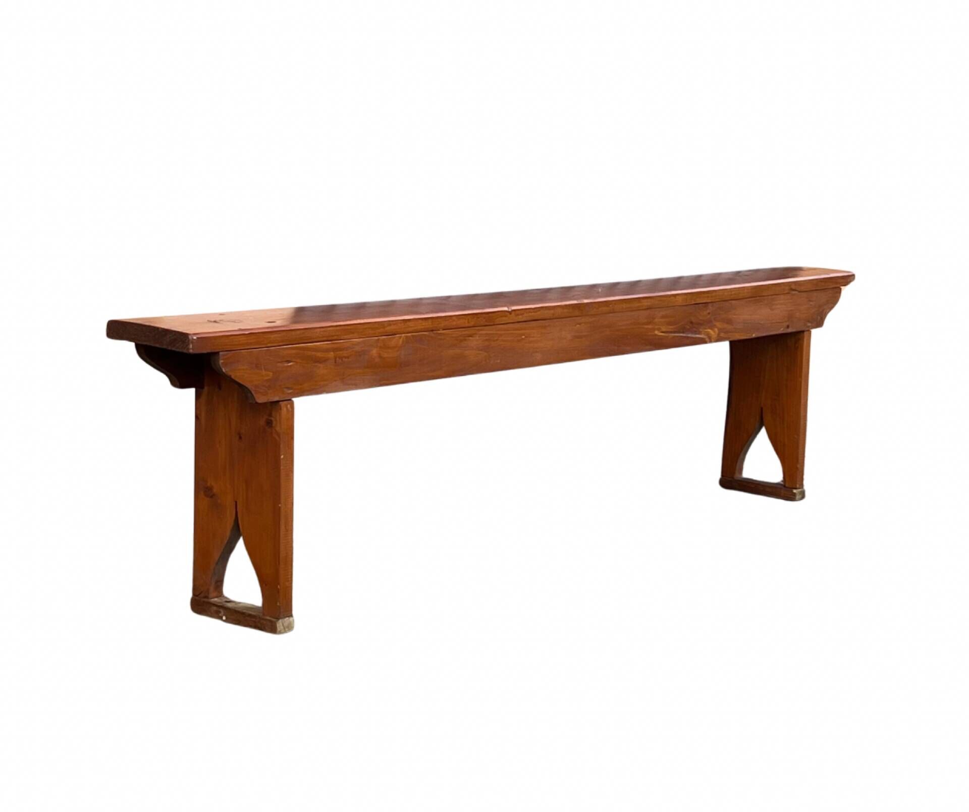 Solid wood bench - authentic farmhouse bench