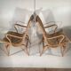 2 Eva model armchair by Bruno Mathsson for Dux (1974)