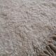 Berbere carpet plain ecru 100% virgin wool, 230x133 cm