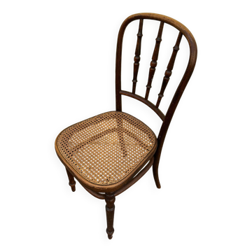 Fischel bentwood cane chair