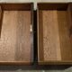 Rosewood veneer chest of drawers, Art Nouveau – 1920
