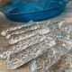 Moulded glass knife rest, 1950s-60s
