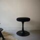 Black tulip stool cre rossi, design 1970