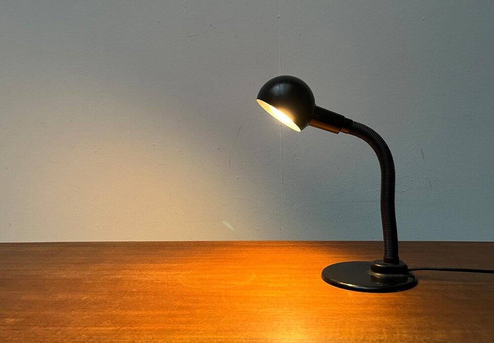 Vintage German Space Age table lamp by Brilliant Leuchten, 1970s.