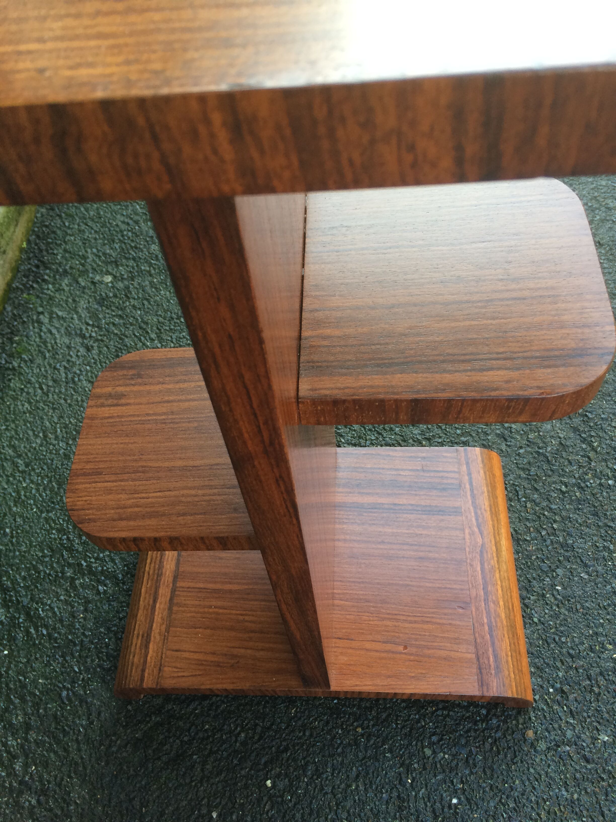 Art deco rosewood harness