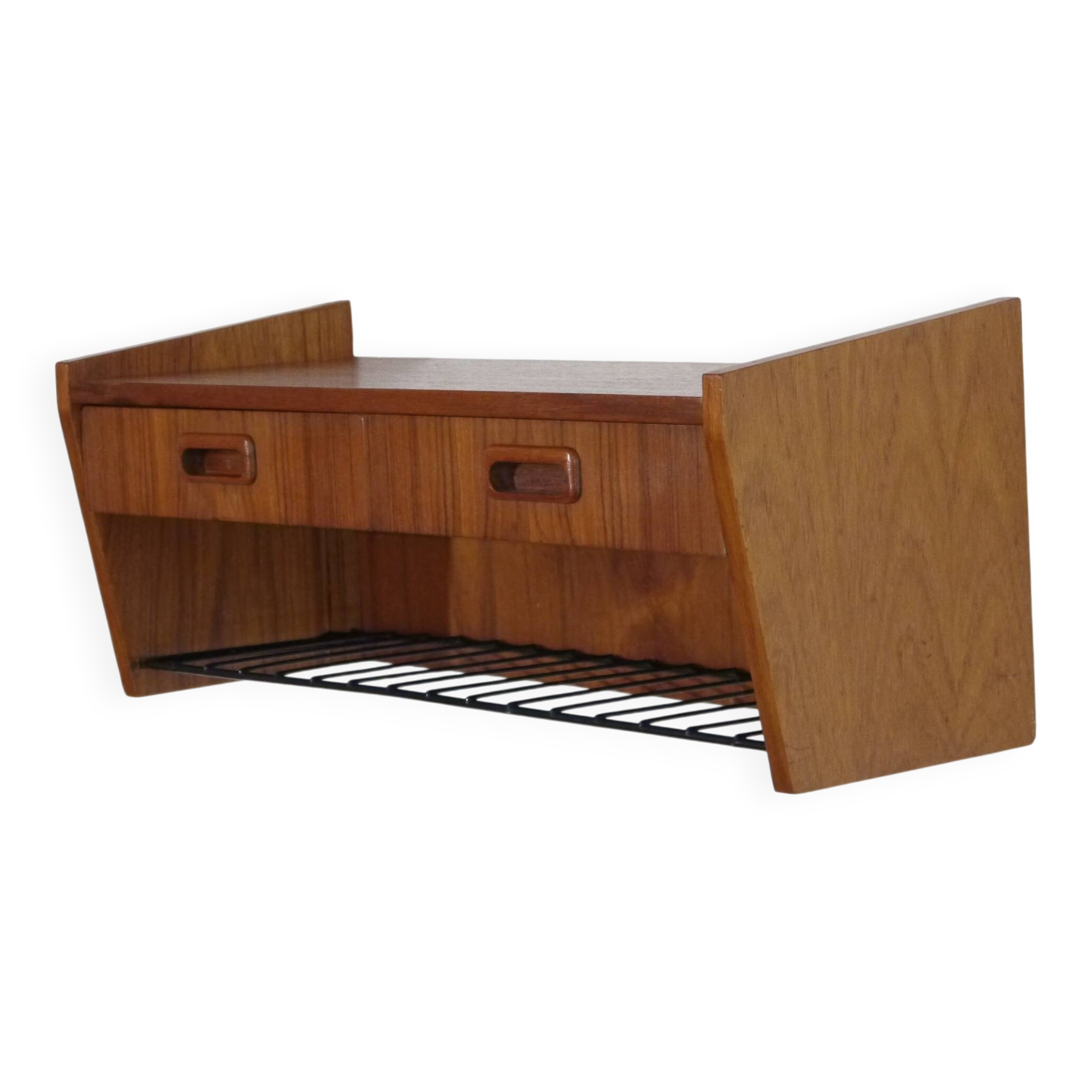 Etagère scandinave en teck 1960