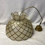 Old mother-of-pearl and brass suspension