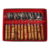 Set of 12 dessert spoons