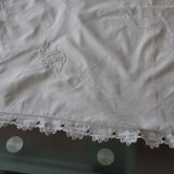 Old embroidered pillowcase BR