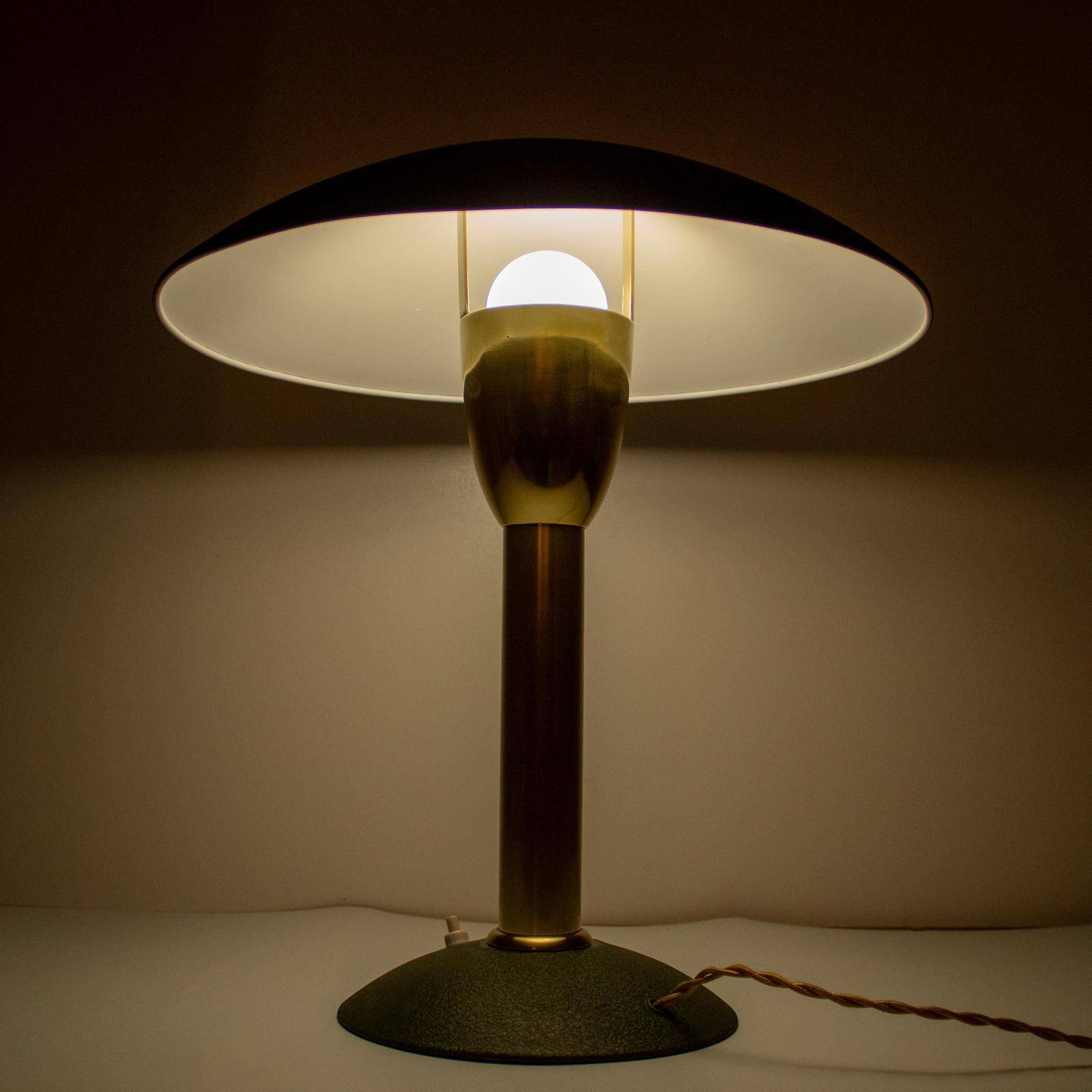 Art Deco Desk Lamp by Siemens, Italy 1930