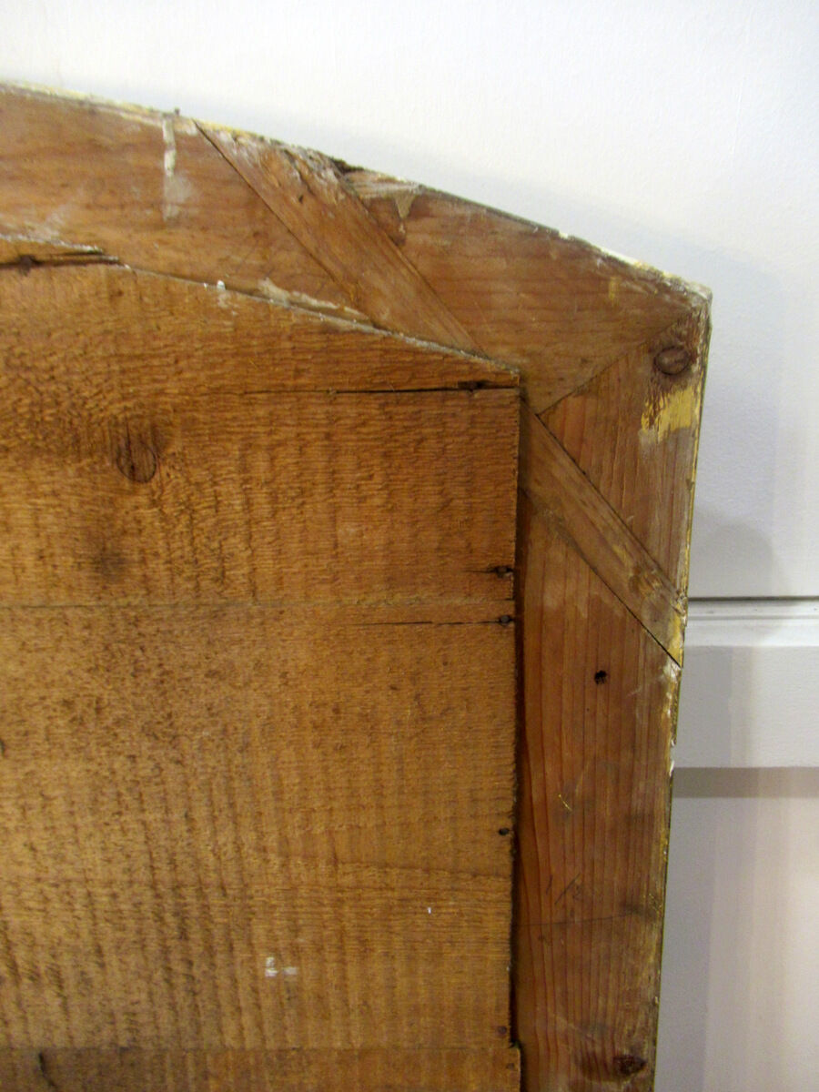 Mirror restoration, gilded