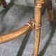 Set of 4 bamboo chairs produced, 1960