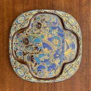 Limited edition German vintage Christmas wall plate by Bjørn Wiinblad for Rosenthal, 1978