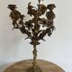 Gilded bronze candelabrum from the Napoléon III period.