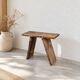 Solid antique wooden bench