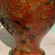 Cloisonné metal vase