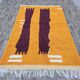 Handmade pure wool rug, size 150 x 300 cm
