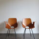 Chaises Vittorio Nobili pour Fratelli Tagliabue modèle Deadé années 1950