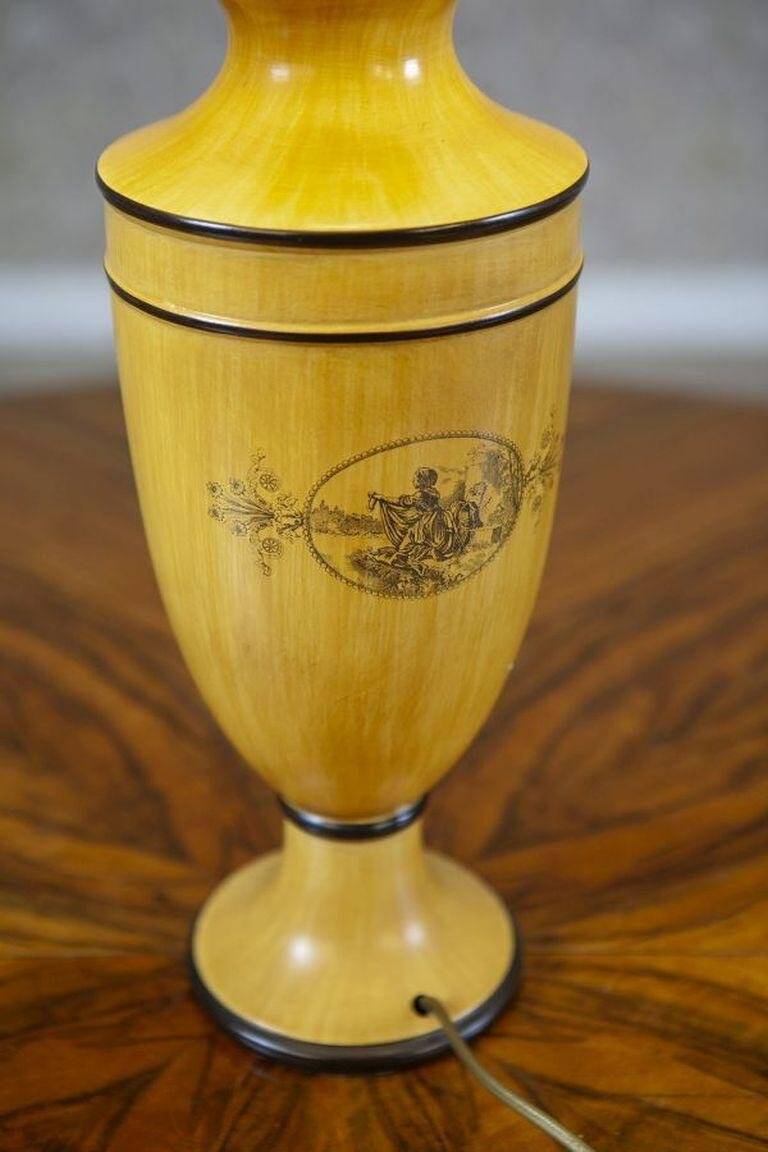 Second Half of the 20th Century Ceramic Lamps, 1950s, Set of 2