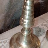 Old bronze candlesticks