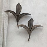 Pair of Henri Fernandez wall lights