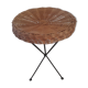 Door plant coffee table tripod in rattan
