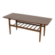 Table basse en teck du milieu du siècle, Danemark, années 1960