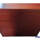 Desk 1960/1970 signed ciolino in accajou