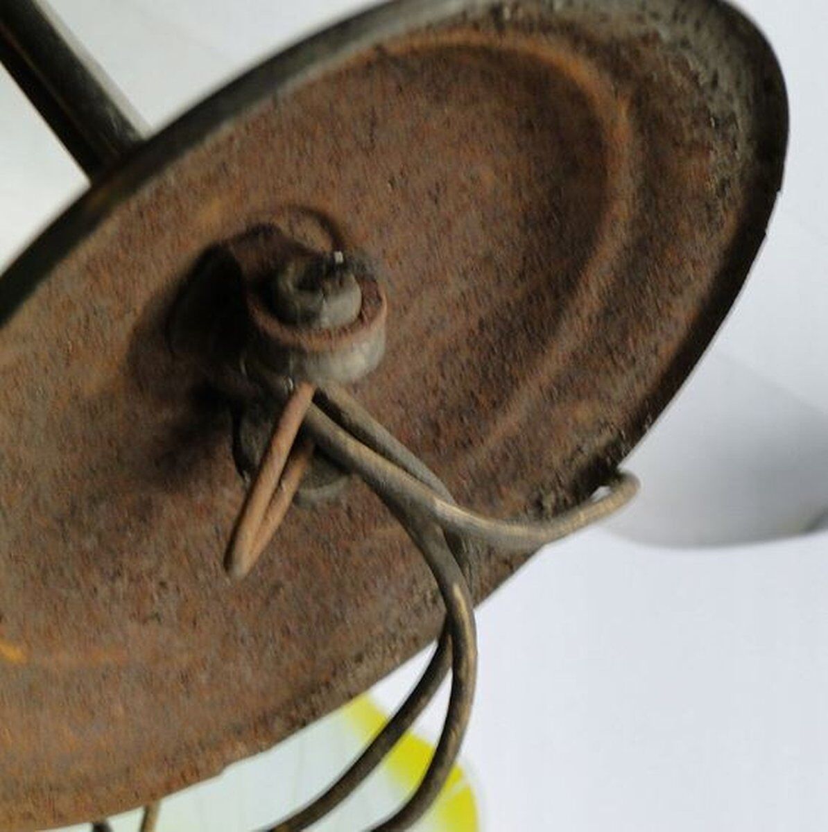 Mid-century pendant umbrella lamp, Poland