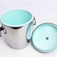 Stainless 1970s ice bucket