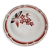Vintage Badonviller Deep Plate