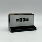Rare 70s calendar organizer - vintage desk studio decor 'john' brand - italian edition