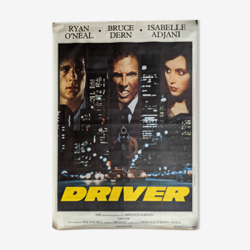 Original poster of the film driver 1978