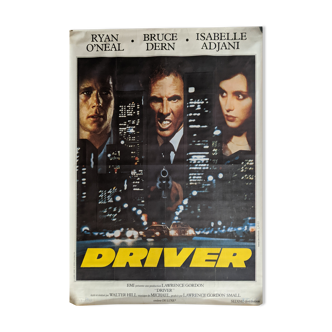 Original poster of the film driver 1978