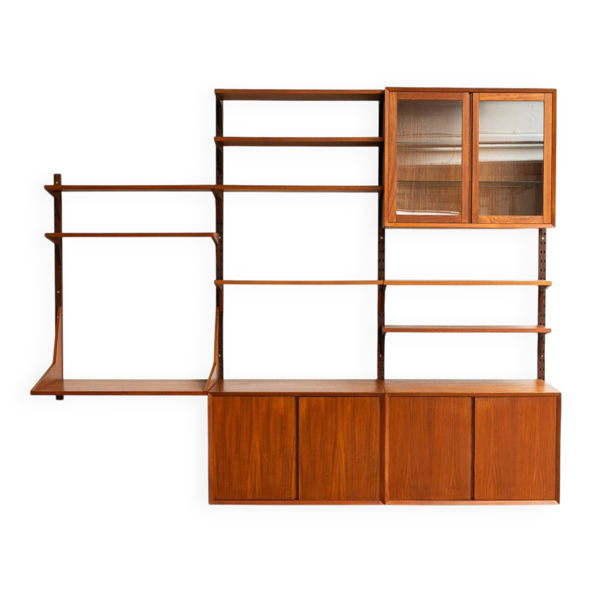 Vintage modular Wall Unit by Poul Cadovius for CADO, Denmark, 1960s
